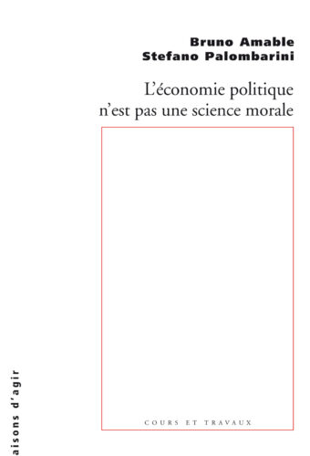 L’économie politique n’est pas une science morale