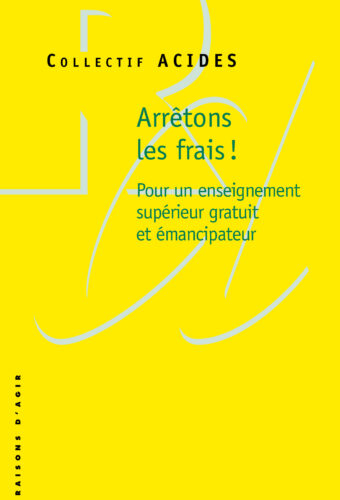 Arrêtons les frais !