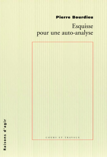 Esquisse pour une auto-analyse